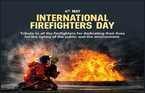 fire recognition day celebrated every|International Fire Fighters' Day 2024: Theme, history and significance.